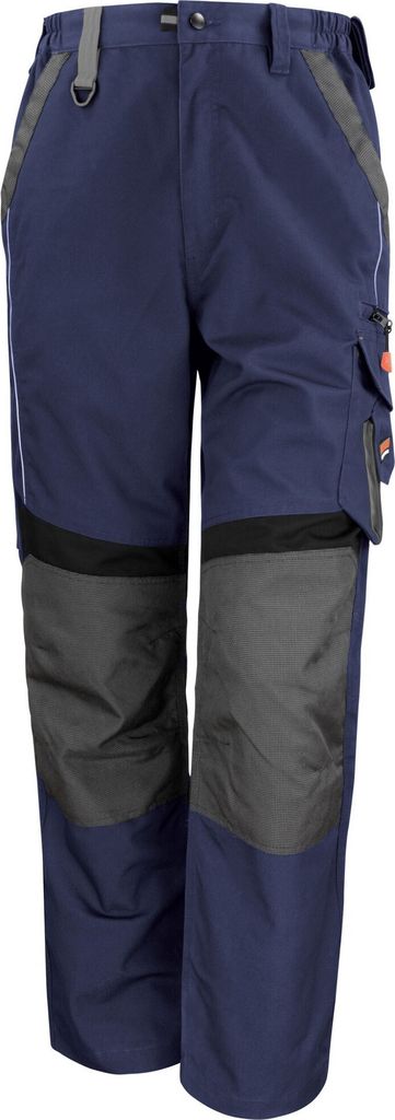 WORK-GUARD by Result - "Technical" Arbeitshosen für Herren/Damen Unisex PC6546 (S) (Marineblau/Schwarz)
