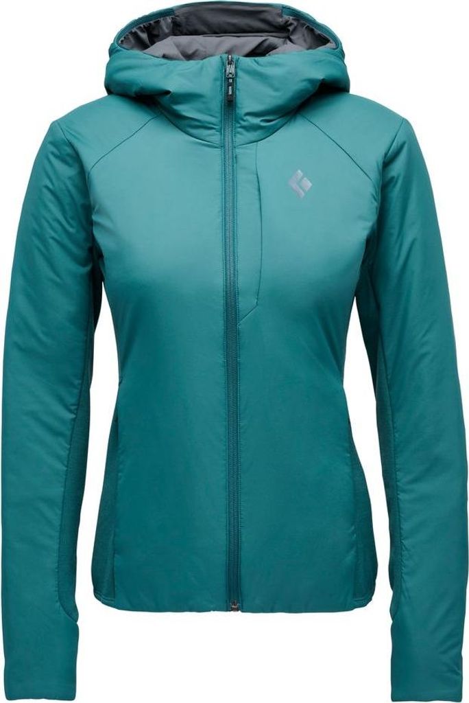 W First Light Hybrid Hoody, 3062 Deep Woods, L, Damen - Black Diamond