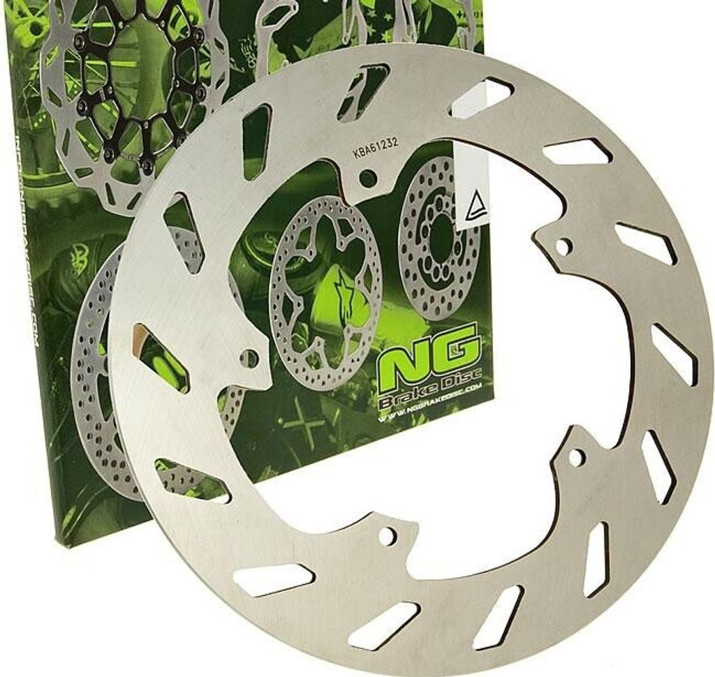 Bremsscheibe NG 257 - 240 / 125 / 4mm 5 Loch für Italjet Dragster 180 ccm
