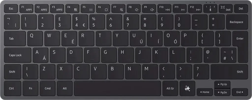 Clavier sans fil intelligent Samsung Gris foncé AZERTY haute précision
