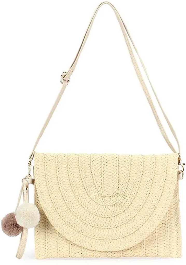 Sac de plage beige pour filles idéal pour vacances, mer et piscine