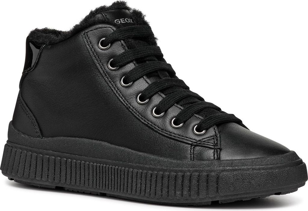 GEOX LAQUINNY, Warmfutter in Schwarz für Kinder, Größe 36