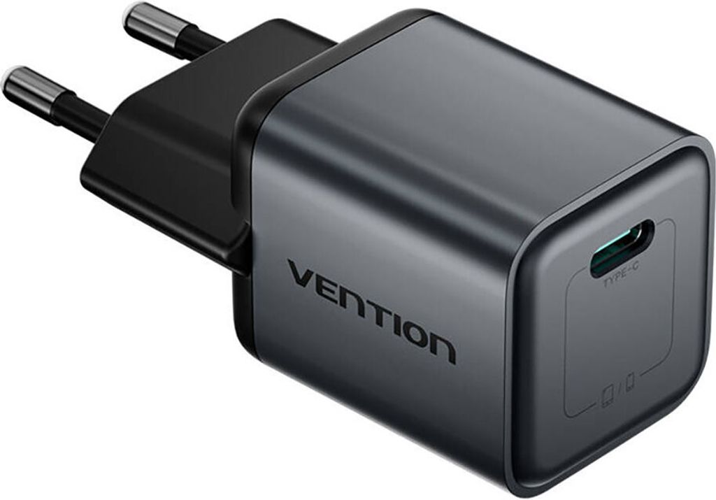 GaN Vention USB-C 20W Charger (Gray)