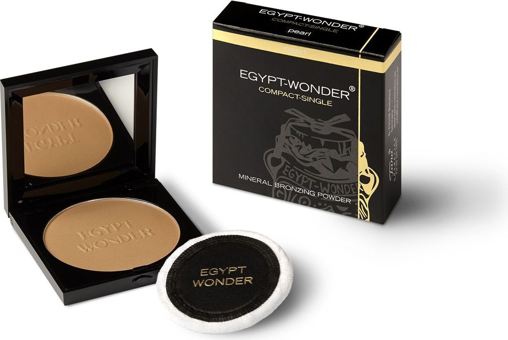 Egypt-Wonder Kompakt-Puder Compact Single Mineral Bronzing Powder Pearl