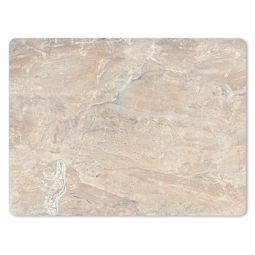 MuchoWow Mauspad Mousepad Marmor - Kalk - Sand - Textur 40x30 cm - Mousepads - Maus Mat - Pad - Mausunterlage - Anti Rutsch