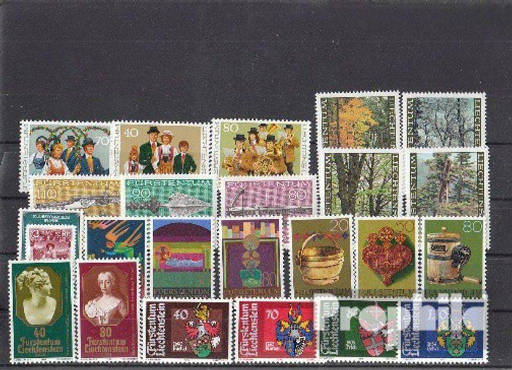 Briefmarken Liechtenstein 1980 1980 postfrisch Produktbild 