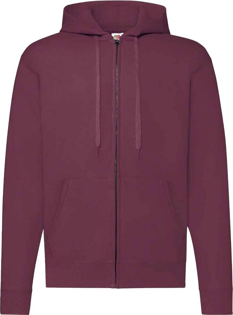 Fruit of the Loom - "Classic" Hoodie mit durchgehendem Produktbild 1