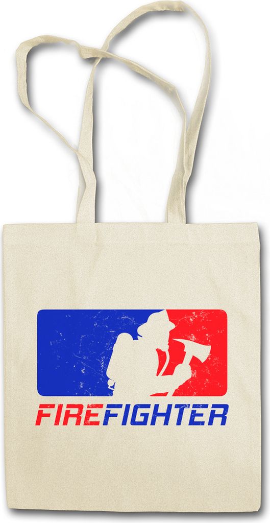 Urban Backwoods Firefighter, Stofftasche, Farbe: Beige