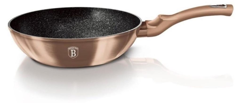 Berlinger Haus Metallic ROSE GOLD BH-6171 Wokpfanne, 30 cm Produktbild 