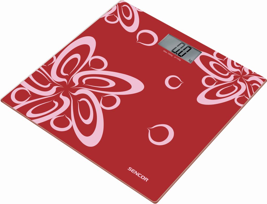 SENCOR SBS 2507RD Osobní váha, váživost do 150 kg, Obrázek produktu 