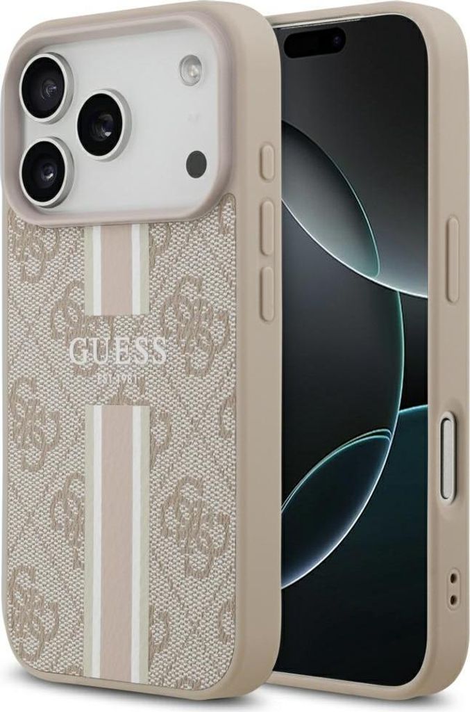 Guess 4G Printed Stripes MagSafe - iPhone 17 Pro Hülle Produktbild 