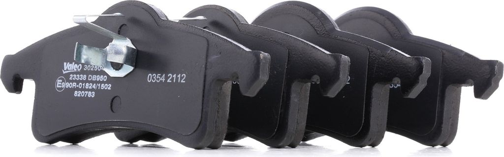 VALEO Bremsbeläge Satz Hinten für JEEP GRAND CHEROKEE II (WJ, WG) 302504