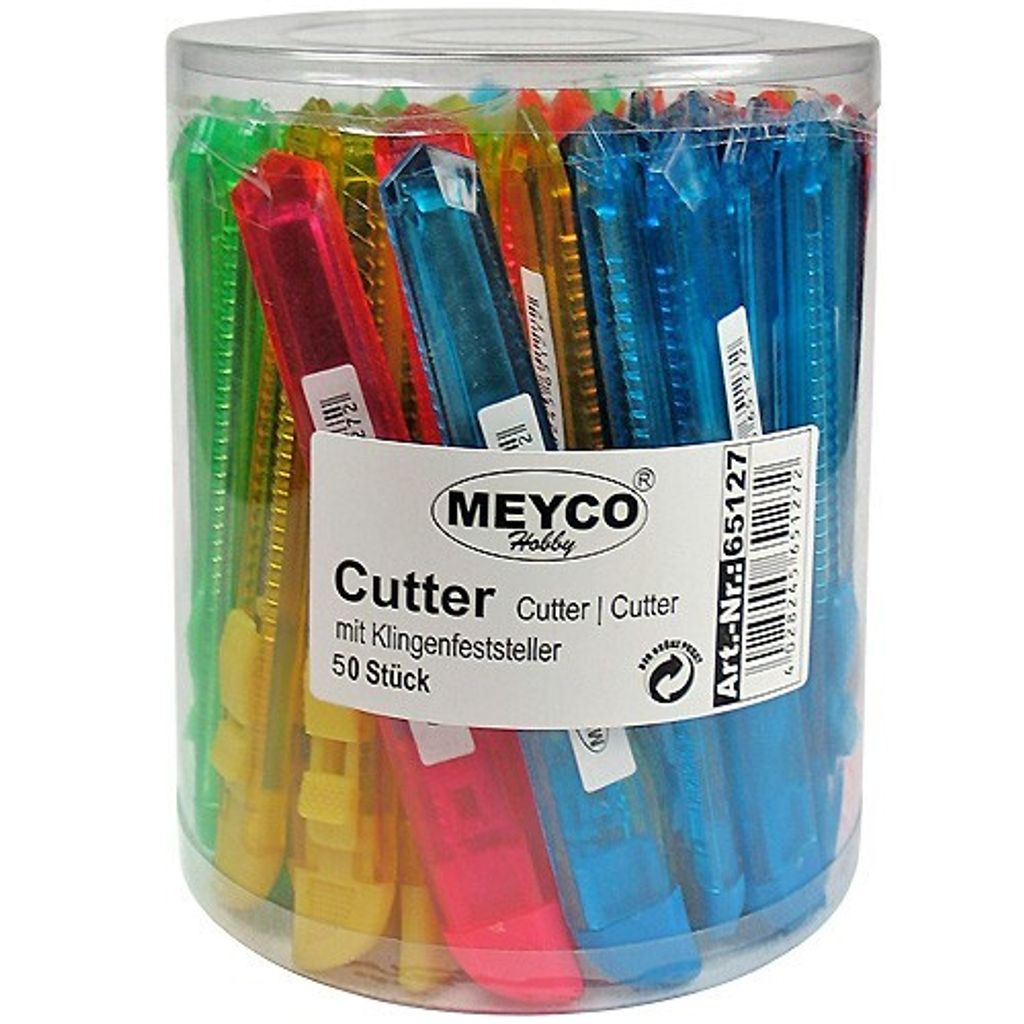 1 St. Cuttermesser Basic/Abbruch-Messer/Dose