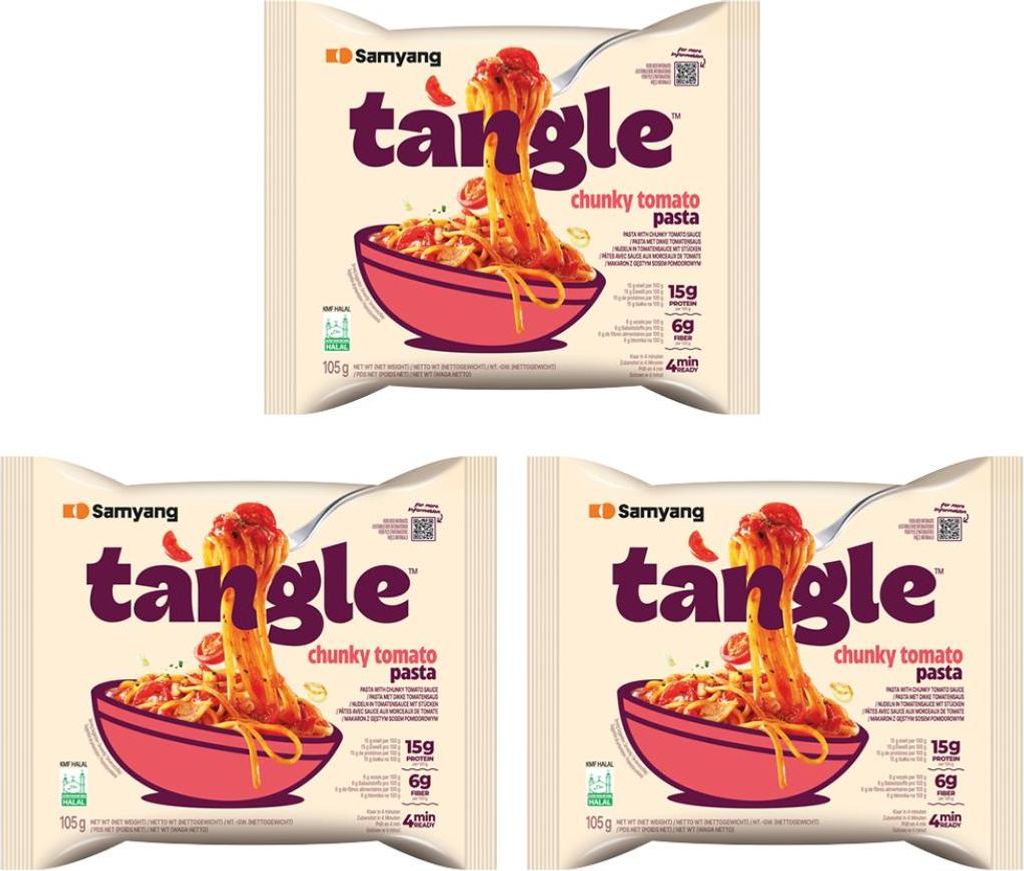 3er Pack Samyang Ramen Tangle –  | 3x koreanische Produktbild 