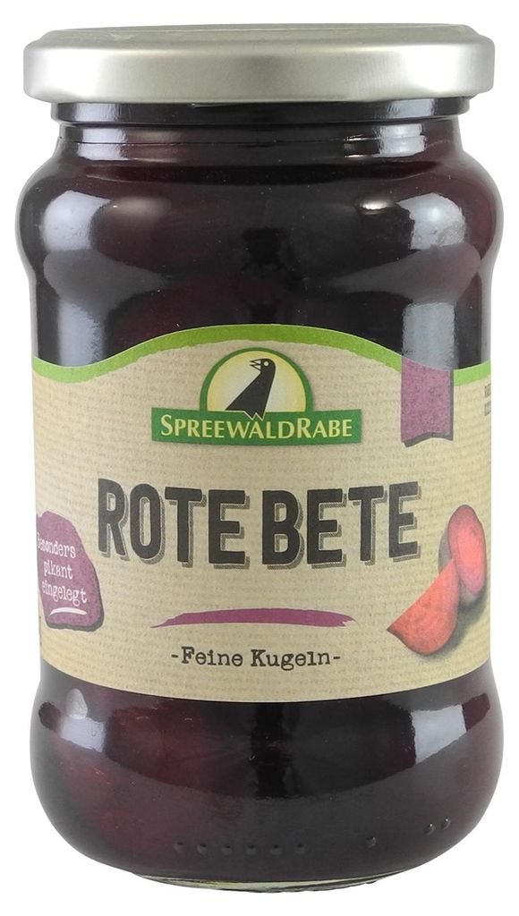 Rote Bete Kugeln von Spreewald-Rabe (370 ml Glas) Produktbild 