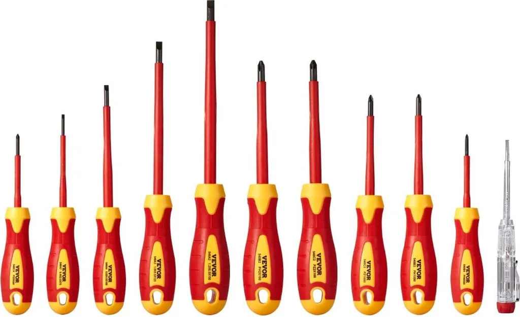 Kit tournevis isolés pour installation électrique et maintenance pro