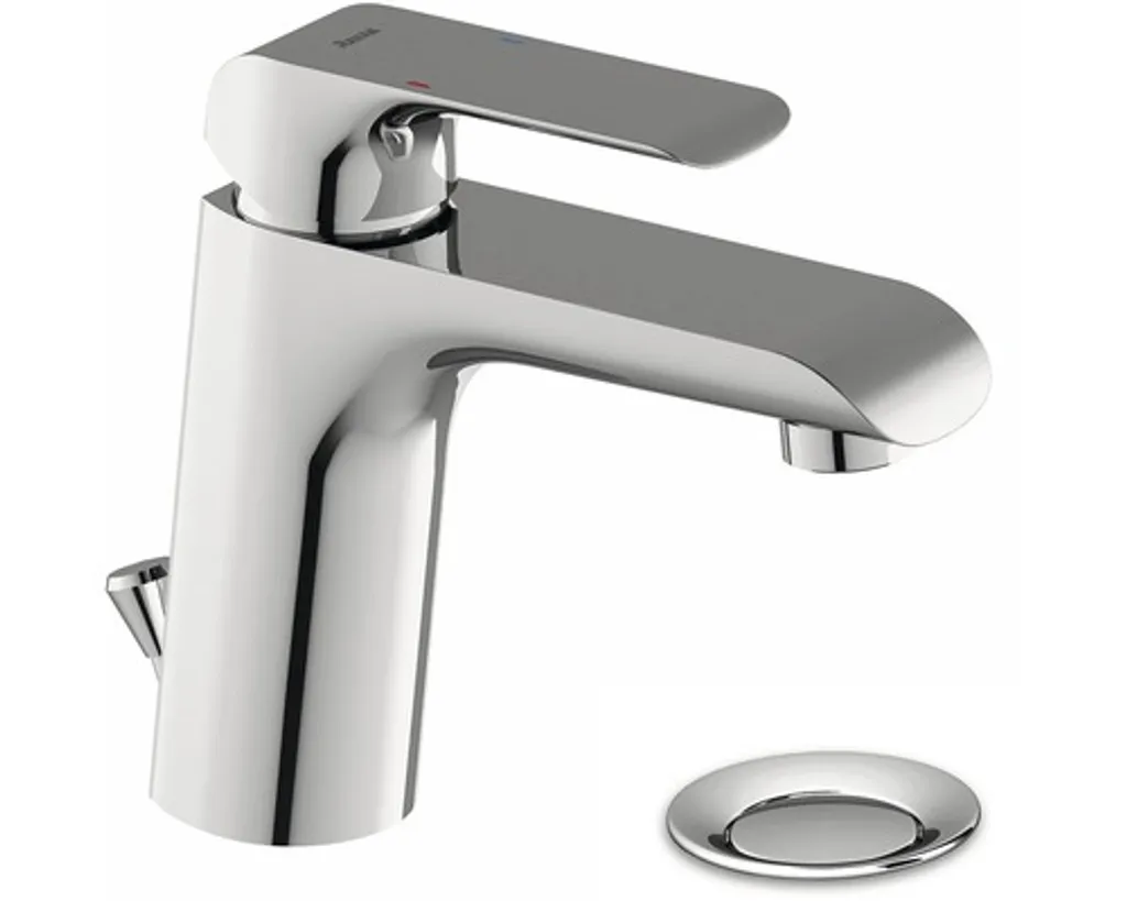 Ravak X070117 Flat Miscelatore Lavabo Cromo - Lusso Accessibile Bagno