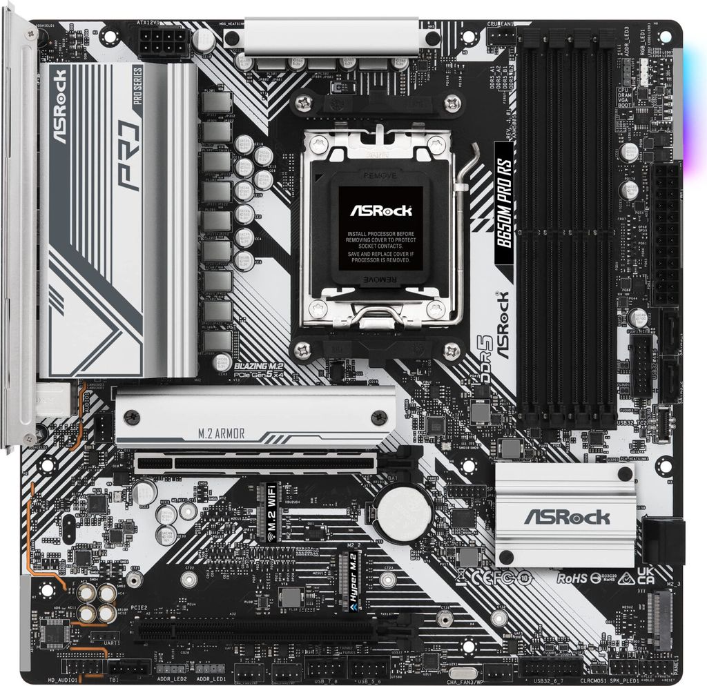 ASRock B650M Pro RS AM5 mATX HDMI/DP DDR5 retail