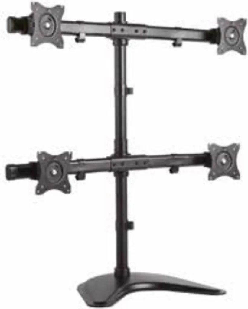 Multibrackets M Deskstand Basic Quad - Support de Bureau pour 4 Écrans - 3