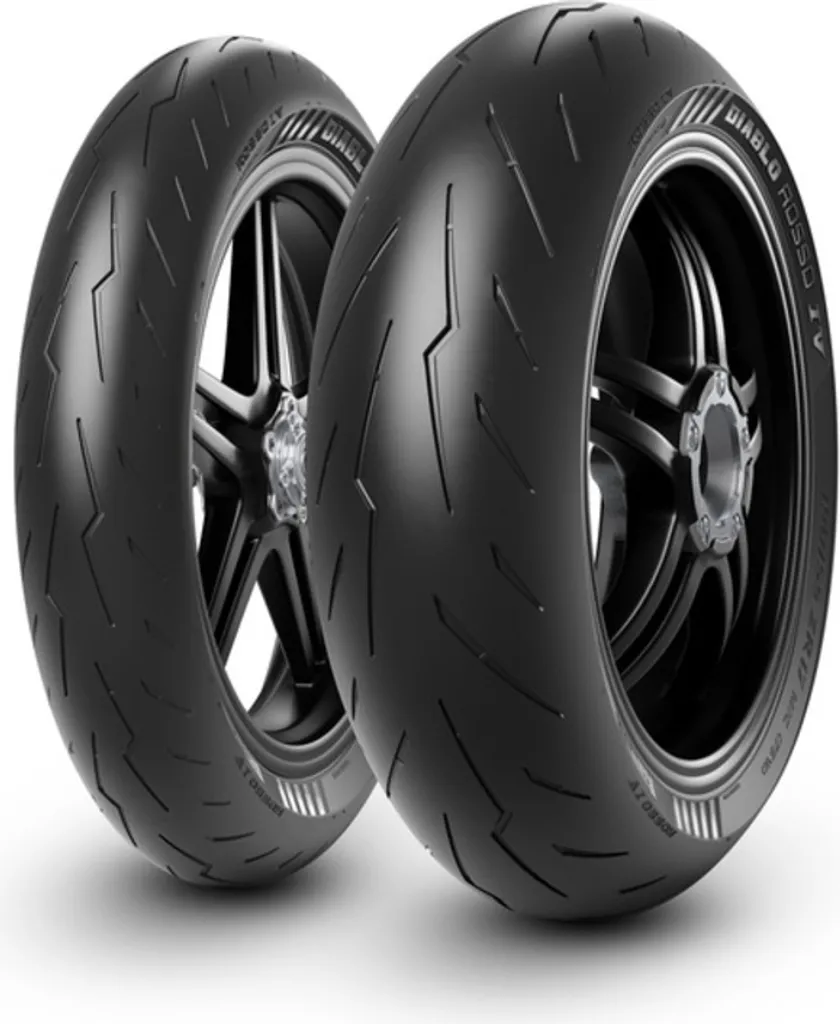 Pneu moto arrière sportif Pirelli Diablo Rosso IV 180/55 R17 73W TL