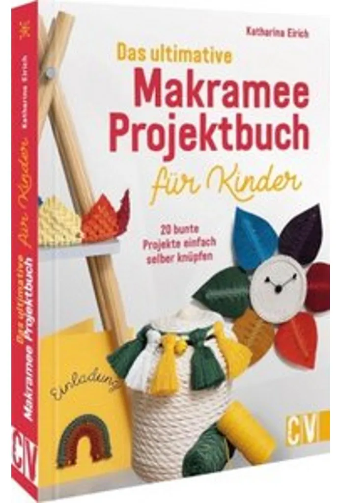 Livre d'Activités Macramé Enfant - Manuel de Loisirs Créatifs Illustré