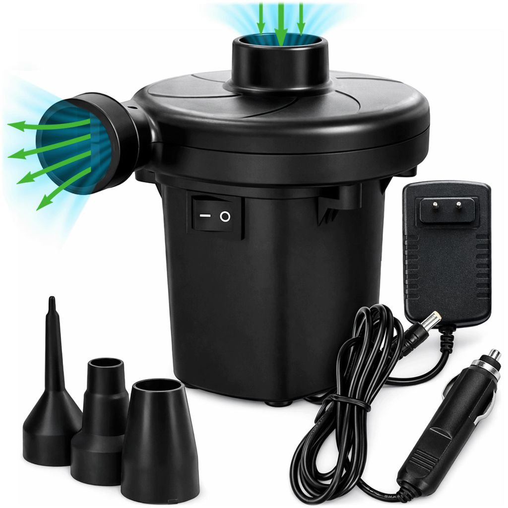 Pompe à air électrique KRUMAD 12 V/230 V, 50 W, avec Image du produit 
