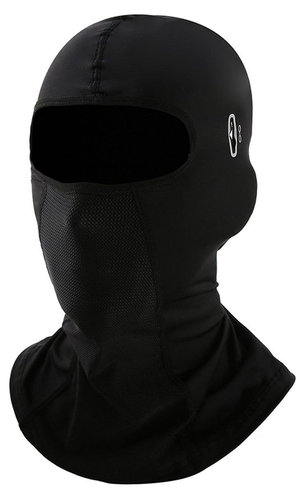 Gesichtsschutz aus Eisseide für Radfahrer, Halswärmer mit UV-Schutz, atmungsaktiv, Outdoor-Motorradhelmfutter, Bandana, Sturmhaube, Halstuch, Ges...