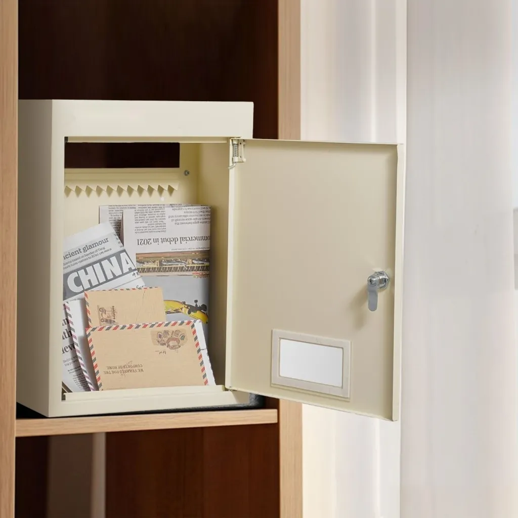 Boîte aux lettres résistante aux intempéries avec serrure à code sécurisée - 8