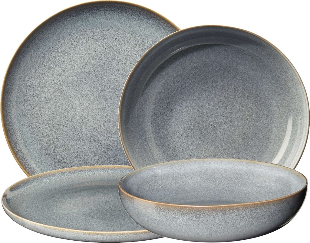 ASA SAISONS Tafelset denim 4tlg