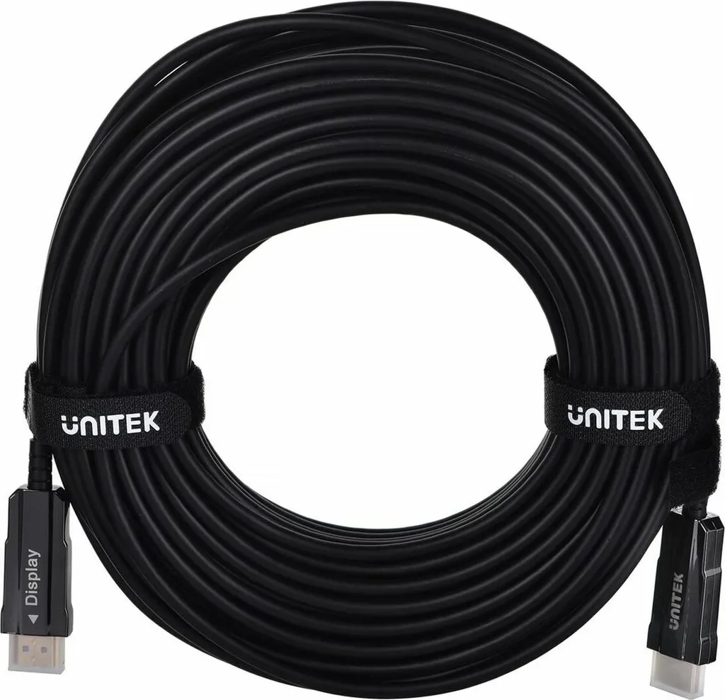 Cavo HDMI 2.0 AOC Unitek 25m C11072BK-25M 18Gbps HDR Professionale