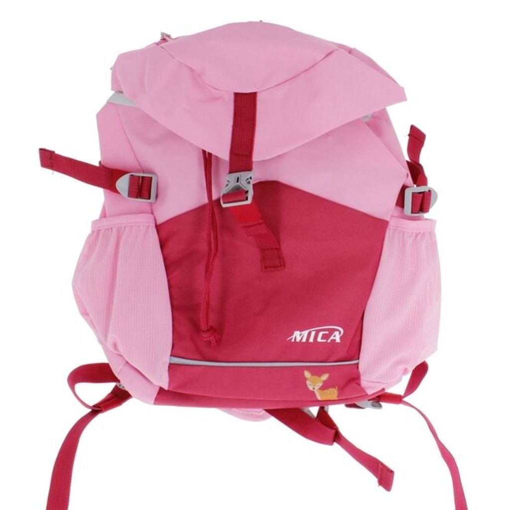 Kinderrucksack rosa - aus Textil - ca. 26 x 37 x 19 cm