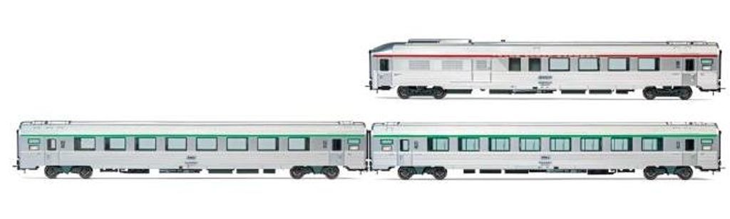 Jouef 3-teiliges Set EC „Etoile du Nord“, Set 1/2 SNCF,, Ep. V HJ4196