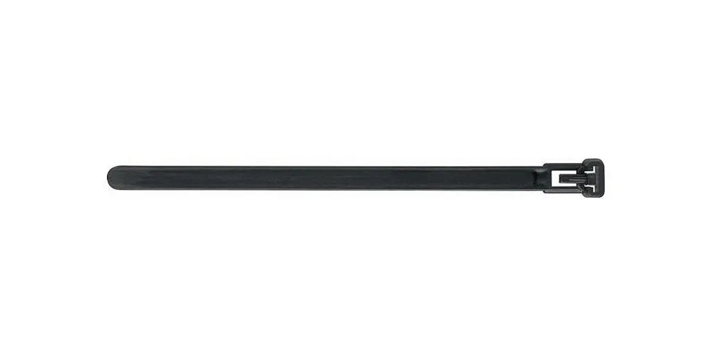 Fascette L.360mm W.7.6mm PA 6.6 nero 100pz/confezione