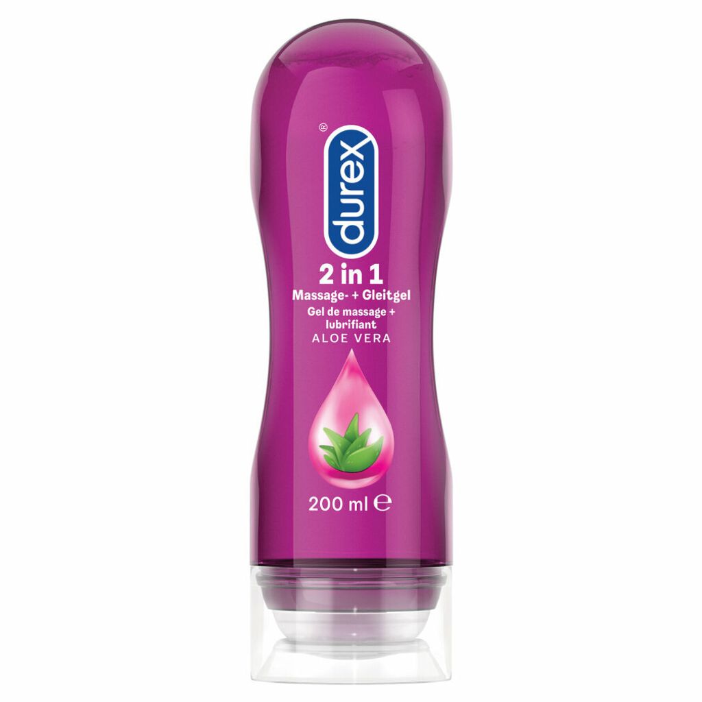 DUREX play 2 v 1 masážny gél 200ml -nový dizajn- Obrázok produktu 