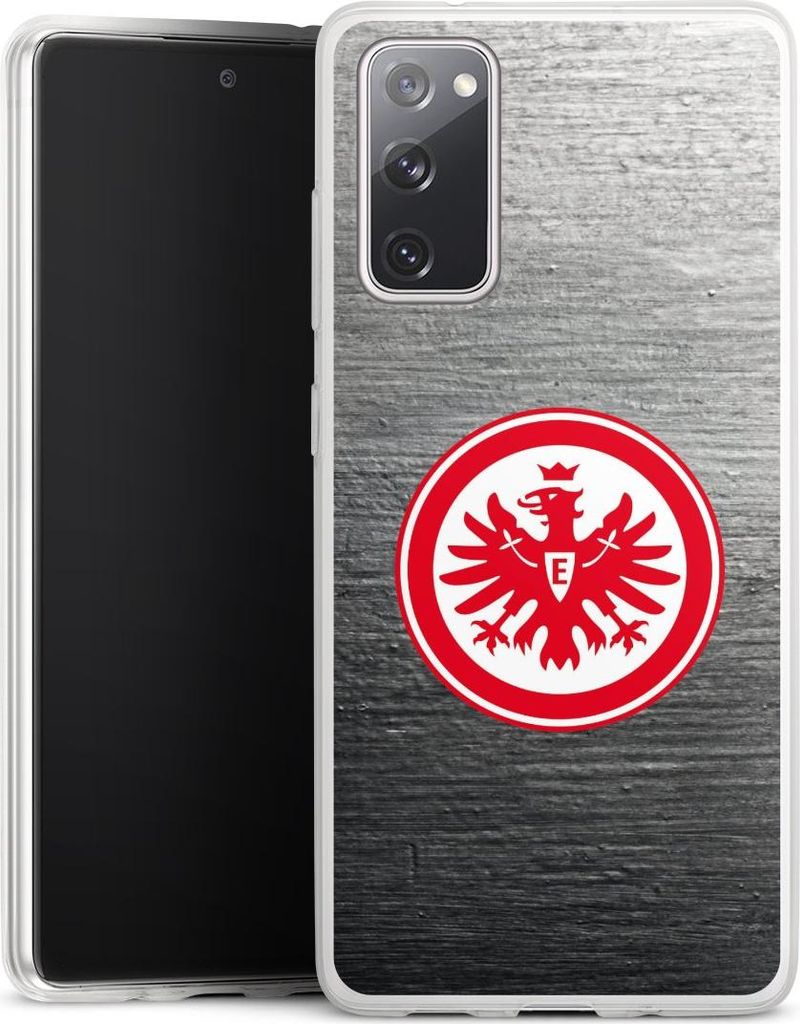 DeinDesign Slim Hülle für Samsung Galaxy S20 FE 5G Silikon Case Ultra Dünn Handyhülle Eintracht Frankfurt Logo SGE