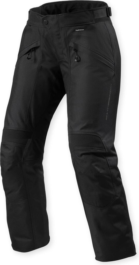 Revit Factor 5 H2O wasserdichte Damen Motorrad Textilhose, schwarz, Short 46