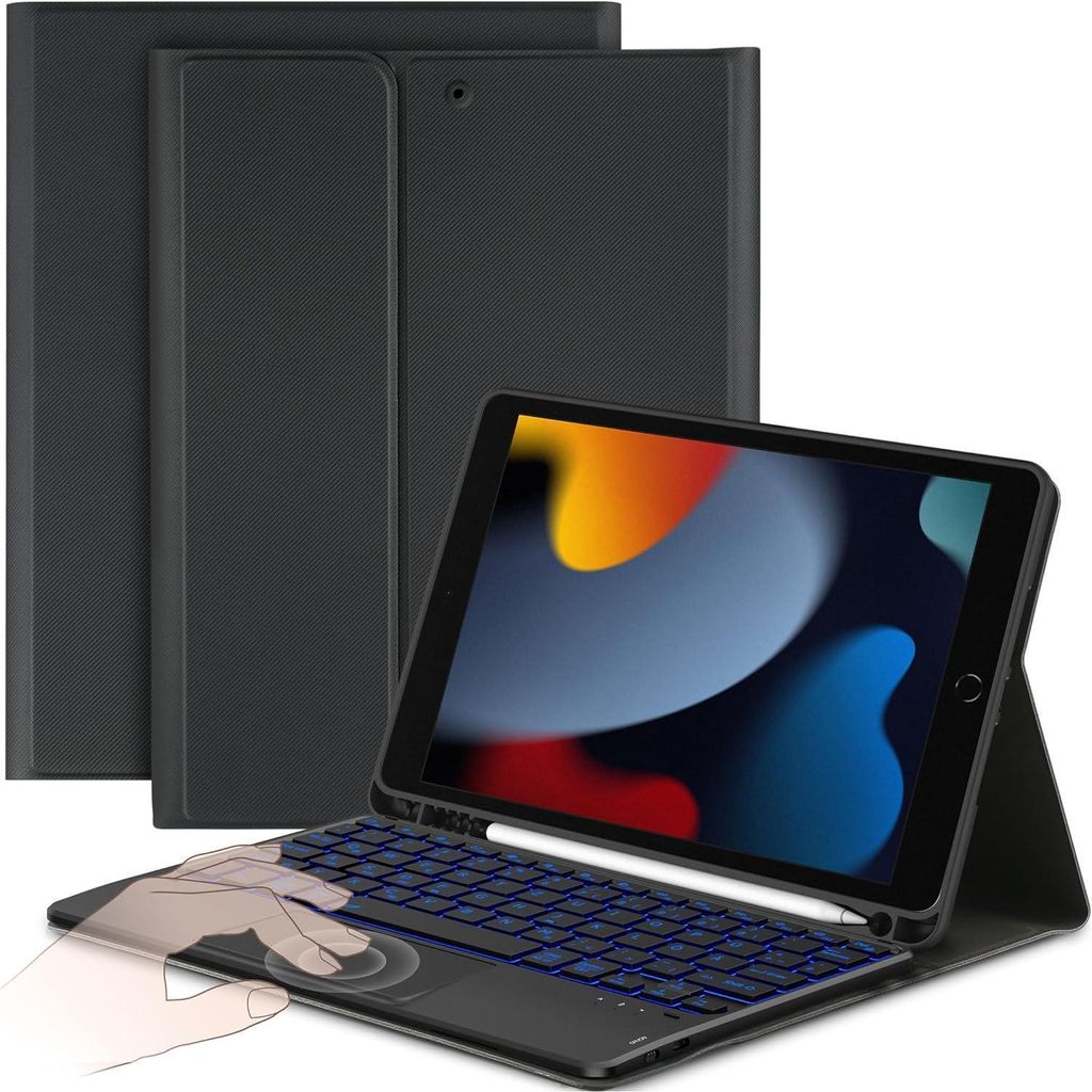 Puzdro s klávesnicou pre iPad 9. generácie, 10,2 palca, s Obrázok produktu 
