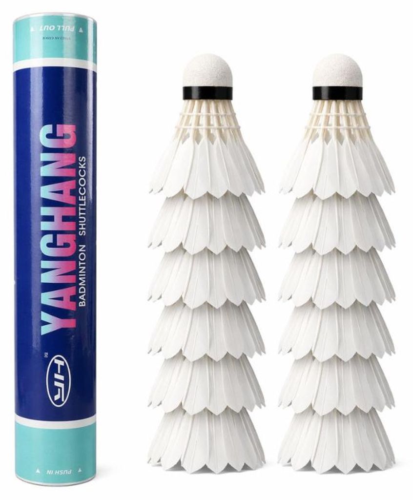 Verk 14716 Badmintonové pierkové loptičky, sada 12 ks, Obrázok produktu 