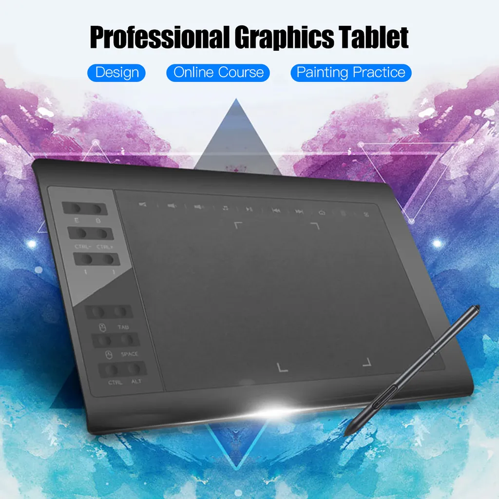 Tablette de dessin électronique grand format pour illustration PC - 4