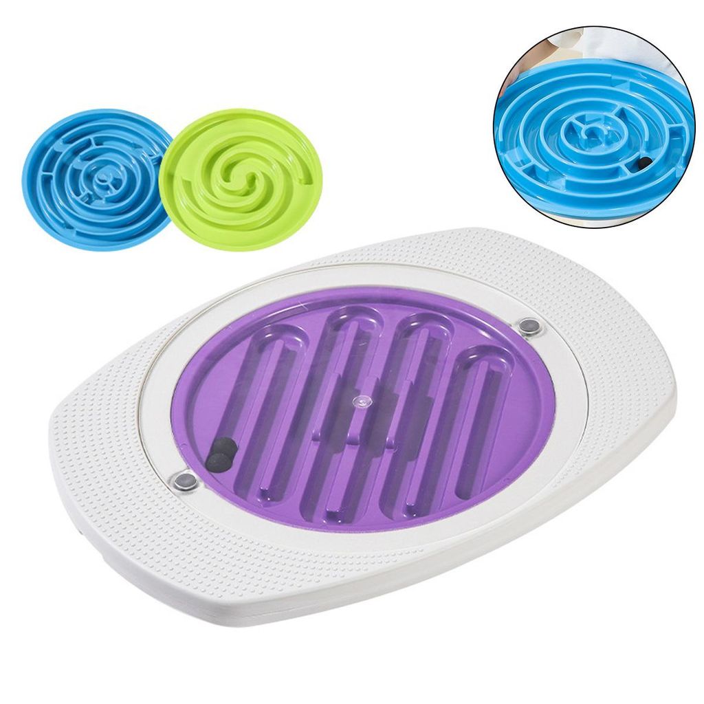 Wippbrett Kinder Labyrinth Spiel 3in1 Balance Trainer mit 2 Platten 53x39cm stabil für Motorik Gleichgewicht ab 3 Jahren