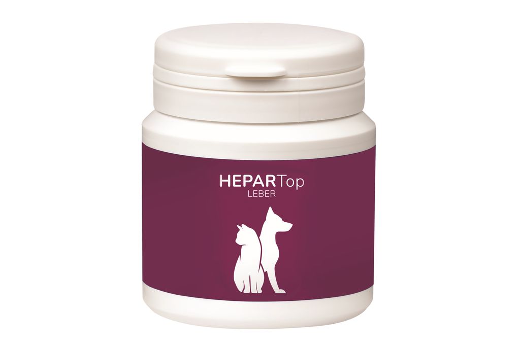 Hepartop Leberfunktions-Tabletten für Hunde: Mit Produktbild 
