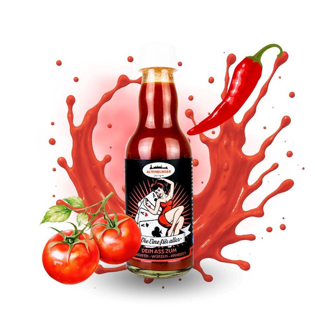 Scharfe Chili Sauce - Die Eine für Alles, extra scharf, 200 ml