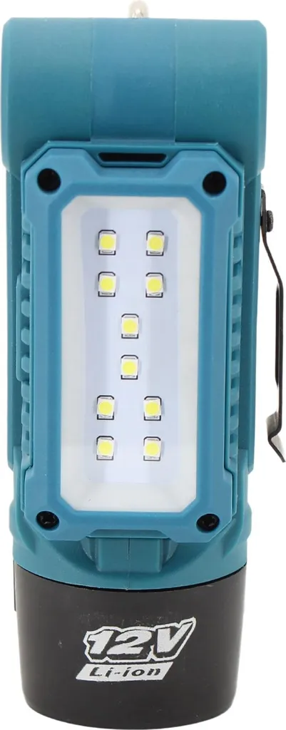 Lampe de camping et garage LED 12V avec crochet pour voiture et plein air