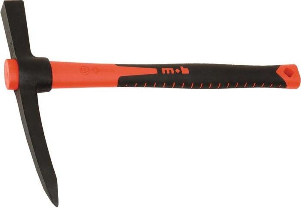 Minikreuzhacke Ultratec G.450g Kopf-G.L.370mm Spitze u.Schlagkopf PEDDINGHAUS
