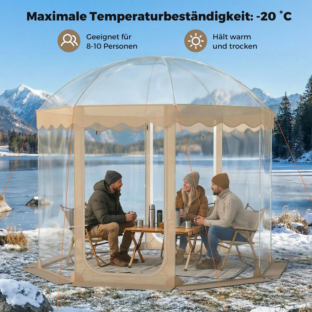 zelt das innen kühl bleibt Familienzelt, Campingzelt, Kuppelzelt, dunkel und kühl, Markise für 3–4 Personen, UV-Stehhöhe, wasserdichter Schutz der Bodenwanne : bfcm-30-2024 ❄️Metal Gear Solid❄️ Story BITTE WÄHLEN:S
