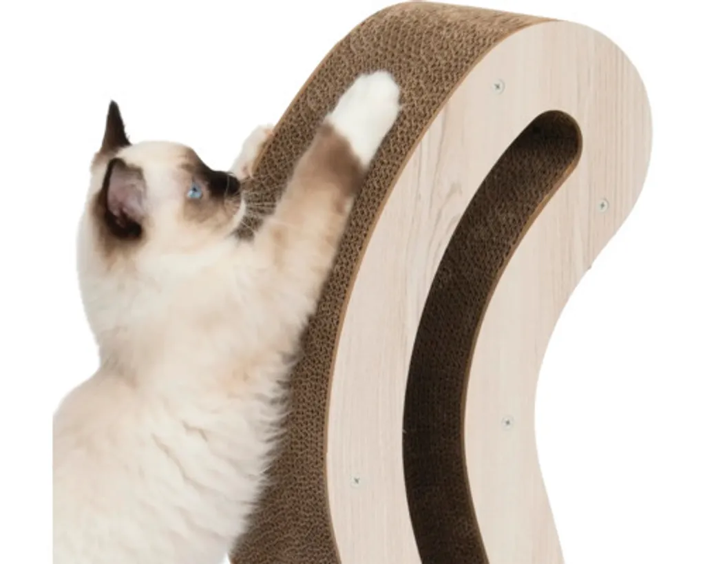 Catit Pixi Scratcher Queue de Chat - Griffoir robuste avec herbe à chat - 9