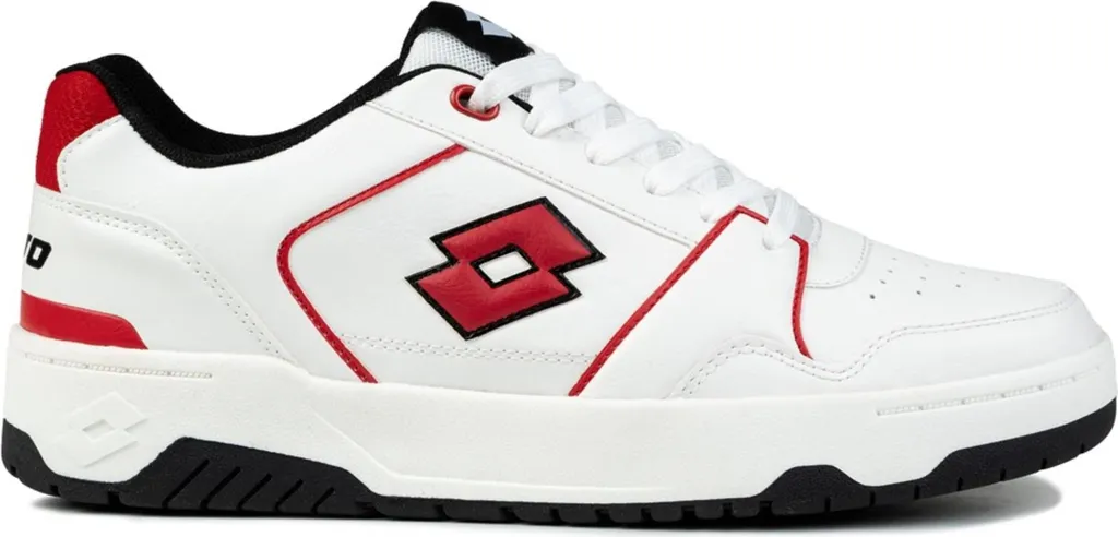 Chaussures Lotto Boxscore 2400580U1030 : Baskets de Ville Blanches Homme