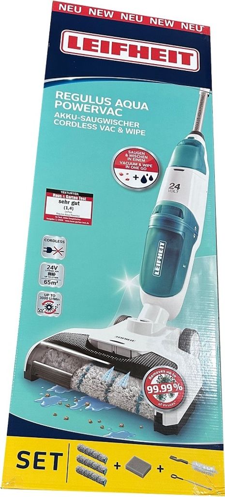 LEIFHEIT Akumulátorový sací mop Regulus Aqua PowerVac Obrázok produktu 28