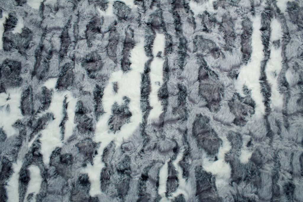 Astrakhan Caraculas Grey Faux Fur 50x160 cm Obrázek produktu 3