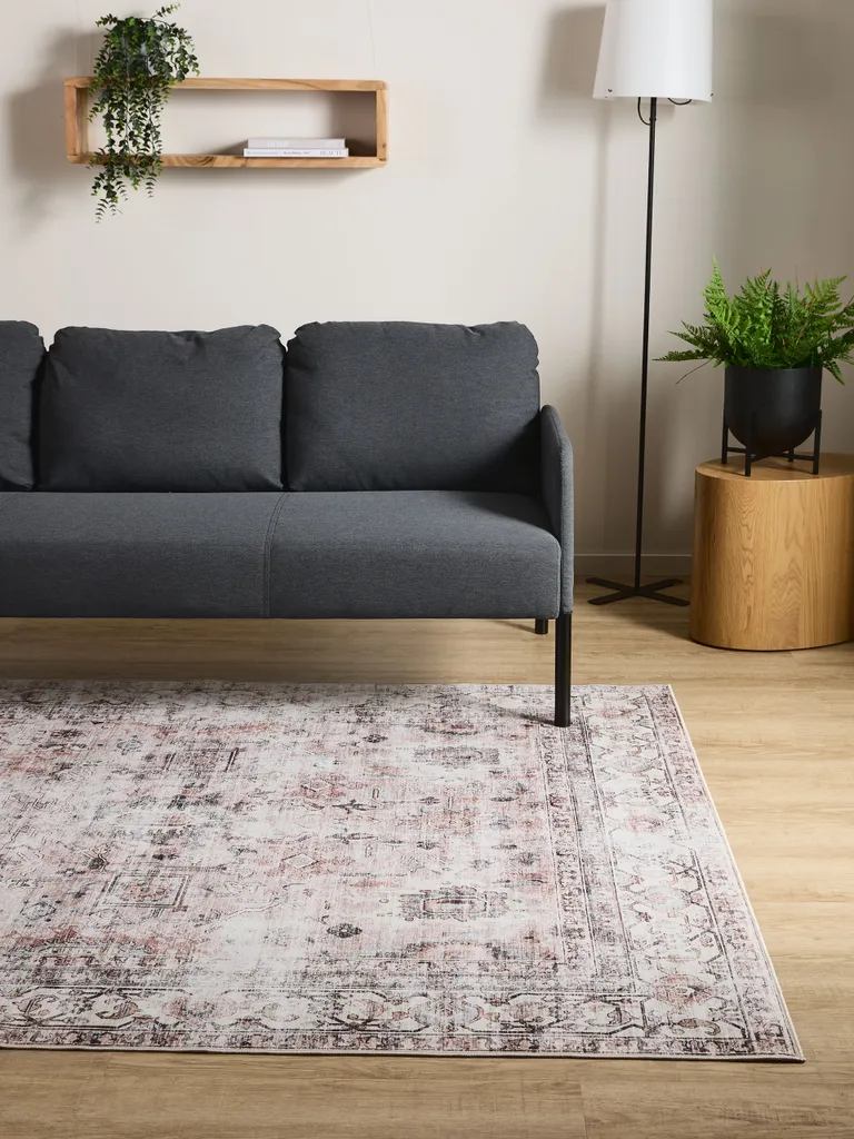 Tapis Gent Interiyou 140x200 cm Lavable - Texture Douce et Durable